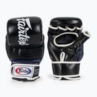 Fairtex Super Sparring Grapplingové rukavice černá/modrá