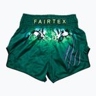 Tréninkové šortky Fairtex Muay Thai BS1913 'Tonna' zelené