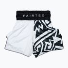 Boxerské šortky Fairtex Boxing BT2003 "Monochrome" white/black