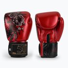 Červené boxerské rukavice Fairtex Golden Jubilee