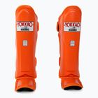 Chrániče holenních kostí a chodidel YOKKAO Matrix orange ibis