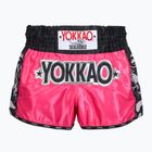 Pánské tréninkové šortky YOKKAO Original Muay Thai magenta