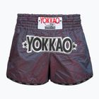 Pánské tréninkové šortky YOKKAO Lunar Muay Thai iridescent blue grey