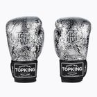 Boxerské rukavice Top King Muay Thai Super Star Snake černé TKBGSS-02A-BK-SV-10