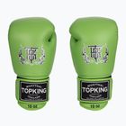 Top King Muay Thai Ultimate zelené boxerské rukavice