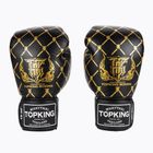 Top King Boxing Řetězové rukavice černá/zlatá