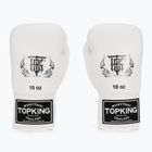 Boxerské rukavice Top King Muay Thai Pro white