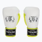 Boxerské rukavice Top King Boxing Reborn bílé/žluté