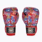 Boxerské rukavice Top King Boxing Wild Tiger černé/červené
