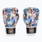 Boxerské rukavice Top King Boxing Wild Tiger černá/bílá
