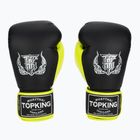 Boxerské rukavice Top King Reborn Semi Leather black/yellow