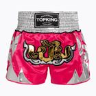 Tréninkové šortky Top King Thai Boxing pink/white