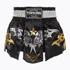 Tréninkové šortky Top King Thai Boxing black/white/gold