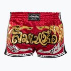 Tréninkové šortky Top King Retro Muaythai maroon/gold