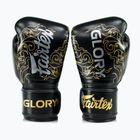 Boxerské rukavice Fairtex Glory Kickboxing Competition Training black/gold