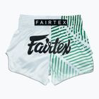 Tréninkové šortky Fairtex Muay Thai BS1923 'Racer' bílé