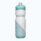 Cyklistická láhev CamelBak Podium Chill 620 ml grey/teal stripe