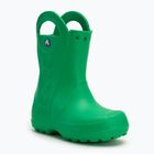 Dětské holínky Crocs Handle It Rain Boot Kids Kaloos grass green