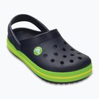 Dětské nazouváky Crocs Crocband Clog navy/volt green