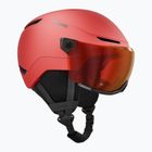 Dětská lyžařská helma Atomic Revent Visor Jr red/red flash