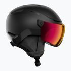 Lyžařská helma Atomic Revent Visor Photo black/red photo