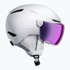 Lyžařská helma Atomic Revent Visor Stereo white heather/purple stereo