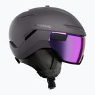 Lyžařská helma Atomic Savor GT Visor Stereo iron ore/purple stereo