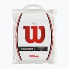 Omotávky na tenisovou raketu Wilson Pro Overgrip 12 ks white