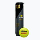 Tenisové míčky Wilson US Open XD 4 ks. yellow