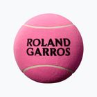 Tenisový míček na podpisy Wilson Roland Garros 9 Jumbo pink 