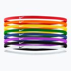 Čelenka  Nike Skinny Headbands 8 szt. pimento/orange blaze/sunlight