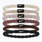 Gumičky do vlasů Nike Flex Hair Tie 6 ks sail/lt orewood brn/white