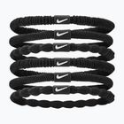Gumičky do vlasů Nike Flex Hair Tie 6 ks black/black/white