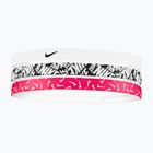 Čelenka Nike 3 ks white/aster pink/black