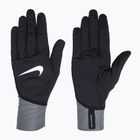 Pánské běžecké rukavice Nike Pacer Midweight RG black/smoke grey/silver