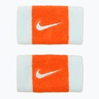 Potítka  Nike Swoosh Doublewide Wristbands 2 szt. glacier blue/safety orange/glacier blue
