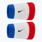 Potítka na zápěstí Nike Swoosh Classic Doublewide Wristbands 2 ks game royal/university red/black