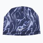 Čepice Nike Dri-Fit Peak Uncuffed Beanie Printed blue void/silver