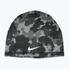 Čepice Nike Dri-Fit Peak Uncuffed Beanie s potiskem smoke grey/silver