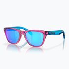 Dětské sluneční brýle Oakley Frogskins XXS acid pink/prizm sapphire