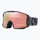 Lyžařské brýle Oakley Line Miner L matte b1b forged iron/prizm rose gold iridium