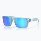 Dětské sluneční brýle Oakley Holbrook XXS transparentní stonewash/prism sapphire
