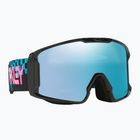 Lyžařské brýle Oakley Line Miner L Chex Black/Prizm Snow Sapphire Iridium