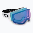 Lyžařské brýle Oakley Flight Deck Pro M matte white/prizm sapphire/prizm iced