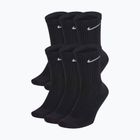 Ponožky Nike Everyday Cushioned 6 par black/white