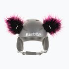 Uši na dětskou helmu Eisbar Kekos pink/black