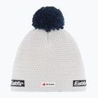 Zimní čepice Eisbar Jamie Pompon Ska white/dark cobalt