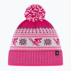 Zimní čepice Eisbar Retroski Pompon pitti pink