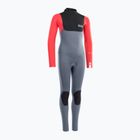 Dětský plavecký neopren ION Capture 5/4 Back Zip steel blue/red