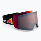 Lyžařské brýle Red Bull SPECT Line black/brown with red mirror/cloudy snow